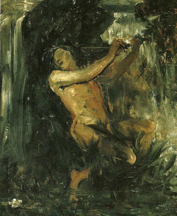 Ernst Josephson nacken, van goghskissen Germany oil painting art